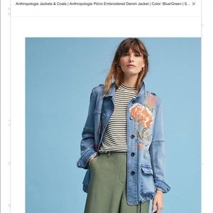 Anthropologie Pilcro and the Letter Press Jacket